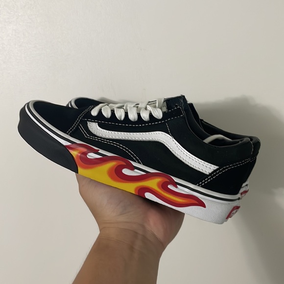 Vans Old Skool Flame Cut out low Size: 35-36.5 - Picture 3 of 7